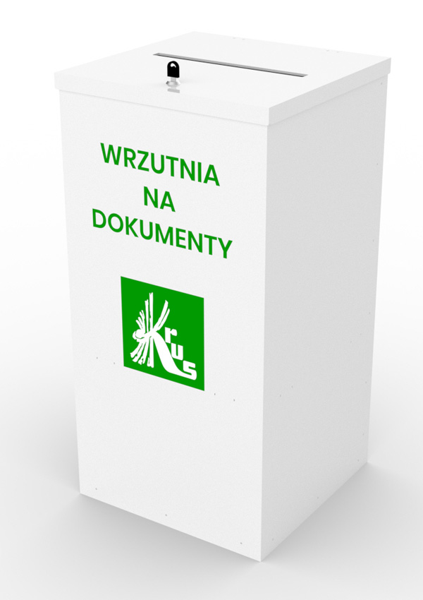 Skrzynka podawcza - urna na dokumenty dla KRUSu